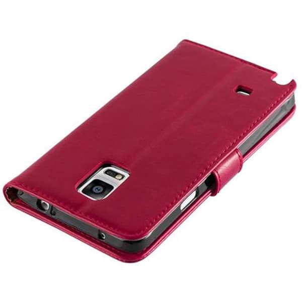 Samsung Galaxy NOTE 4 Plånboksfodral Skal Mobilskyddmed magnetisk stängning, ståfunktion och kortficka