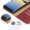 Miniatyrbilde 3 av 5: Deksel til Samsung Galaxy NOTE 8 Lommebokdeksel med magnetisk lukking, stativfunksjon og kortlomme