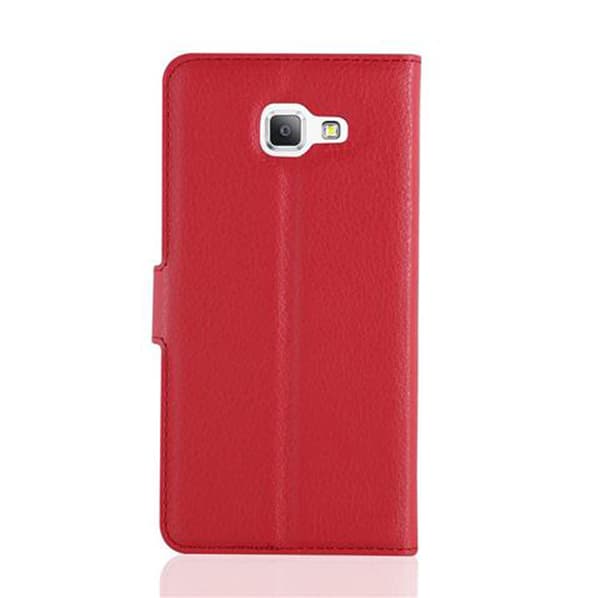 Samsung Galaxy A5 2016 Suojakotelo Lompakkokotelo Matkapuhelinkotelo Suojakuori jossa magneettisuljenta, jalusta-toiminto ja korttitasku