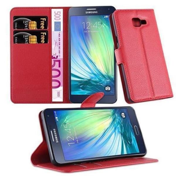 Samsung Galaxy A5 2016 Suojakotelo Lompakkokotelo Matkapuhelinkotelo Suojakuori jossa magneettisuljenta, jalusta-toiminto ja korttitasku