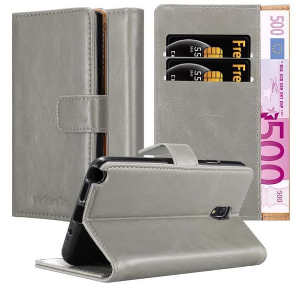 Cover Samsung Galaxy NOTE 3 NEO Etui Case () CAPPUCCINO BRUN
