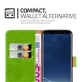 Miniatyrbild 5 av 6: Samsung Galaxy S8 PLUS Plånboksfodral Skal Mobilskyddmed magnetisk stängning, ståfunktion och kortficka