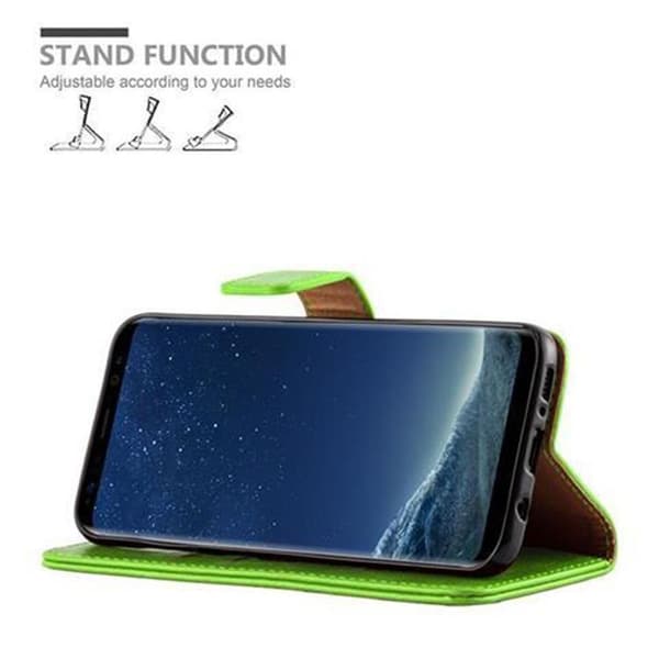 Samsung Galaxy S8 PLUS Plånboksfodral Skal Mobilskyddmed magnetisk stängning, ståfunktion och kortficka