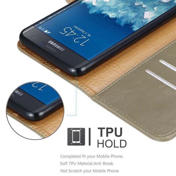 Samsung Galaxy NOTE EDGE Plånboksfodral Skal Mobilskyddmed magnetisk stängning, ståfunktion och kortficka