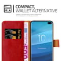 Miniatyrbilde 6 av 11: Deksel til Samsung Galaxy S10 PLUS Lommebokdeksel med magnetisk lukking, stativfunksjon og kortlomme