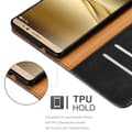 Miniatyrbilde 3 av 5: Deksel til Huawei MATE 8 Lommebokdeksel med magnetisk lukking, stativfunksjon og kortlomme