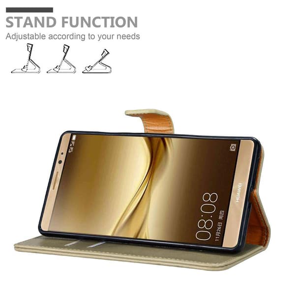 Huawei MATE 8 Plånboksfodral Skal Mobilskyddmed magnetisk stängning, ståfunktion och kortficka