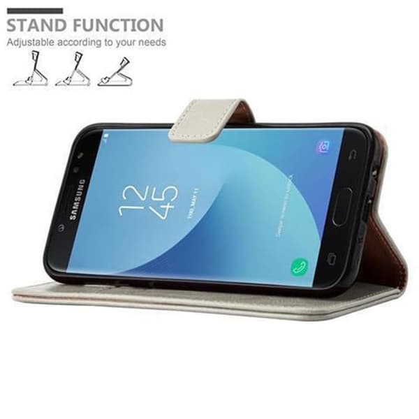 Samsung Galaxy J5 2017 Suojakotelo Suojakuori Lompakkokotelo Matkapuhelinkotelo jossa magneettisuljenta, jalusta-toiminto ja korttitasku