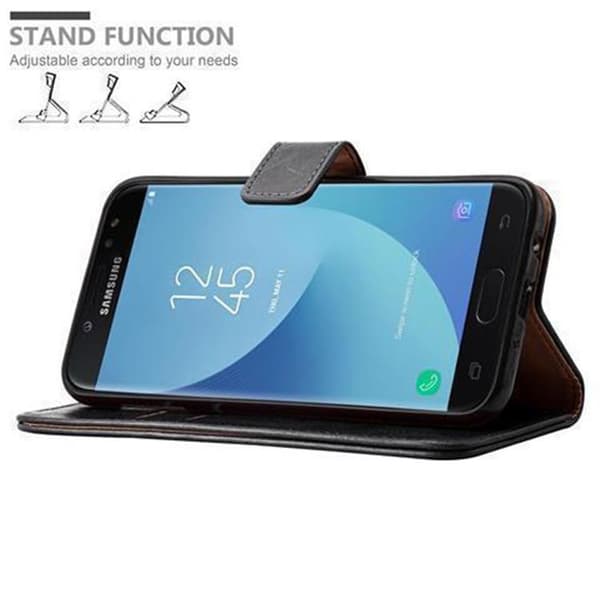 Samsung Galaxy J7 2017 Suojakotelo Suojakuori Lompakkokotelo Matkapuhelinkotelo jossa magneettisuljenta, jalusta-toiminto ja korttitasku