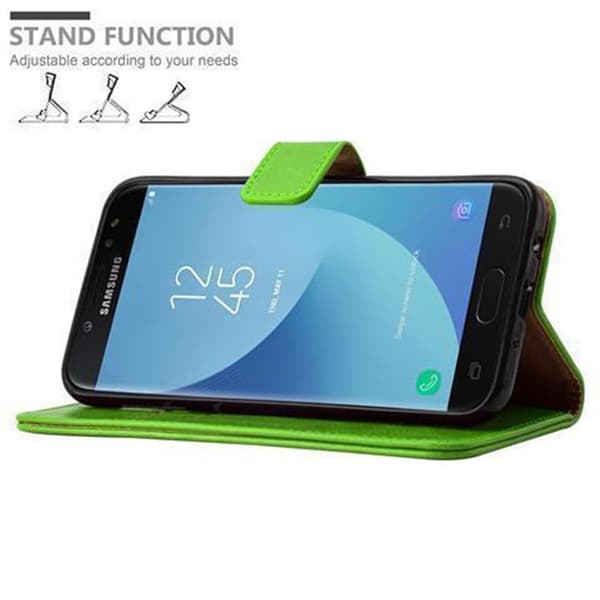 Samsung Galaxy J7 2017 Suojakotelo Suojakuori Lompakkokotelo Matkapuhelinkotelo jossa magneettisuljenta, jalusta-toiminto ja korttitasku