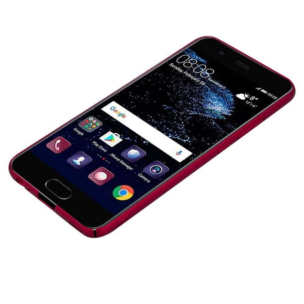 Huawei P10 Suojakuori Hard Case Suojakotelo metallin näköinen suojus naarmuja ja iskuja vastaan