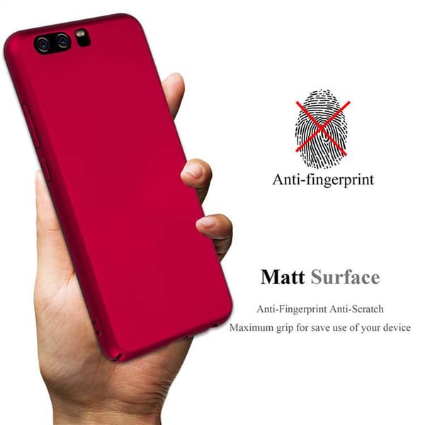 Huawei P10 Suojakuori Hard Case Suojakotelo metallin näköinen suojus naarmuja ja iskuja vastaan