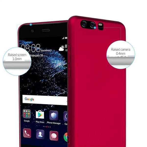 Deksel for Huawei P10 Hardt Case Beskyttende i metallutseende mot riper og støt.