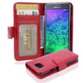 Miniatyrbild 1 av 5: Samsung Galaxy ALPHA Skal Fodral Mobilskydd med magnetisk stängning och 3 kortplatser