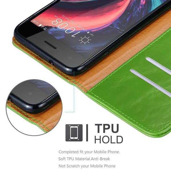 HTC Desire 10 PRO Plånboksfodral Skal Mobilskyddmed magnetisk stängning, ståfunktion och kortficka
