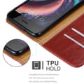 Miniatyrbild 3 av 5: HTC Desire 10 PRO Plånboksfodral Skal Mobilskyddmed magnetisk stängning, ståfunktion och kortficka