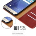 Miniatyrbilde 4 av 6: Deksel til Samsung Galaxy A8 2015 Lommebokdeksel med magnetisk lukking, stativfunksjon og kortlomme