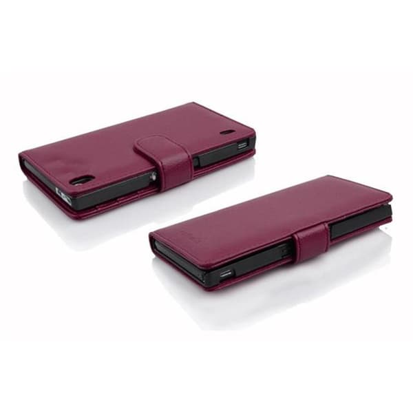 Lommebokdeksel til Huawei ASCEND P7 Deksel med magnetisk lukking og 3 kortplasser