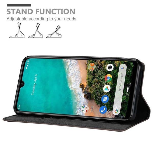 Xiaomi Mi A3 Suojakotelo Suojakuori Lompakkokotelo Matkapuhelinkotelo jossa magneettisuljenta, jalusta-toiminto ja korttitasku
