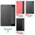 Pikkukuva 2 / 7: Sony Xperia Z5 Suojakotelo Suojakuori Lompakkokotelo Matkapuhelinkotelo jossa on magneettisuljenta ja 3 korttipaikkaa