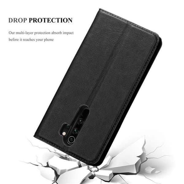 Xiaomi RedMi NOTE 8 PRO Suojakotelo Suojakuori Lompakkokotelo Matkapuhelinkotelo jossa magneettisuljenta, jalusta-toiminto ja korttitasku