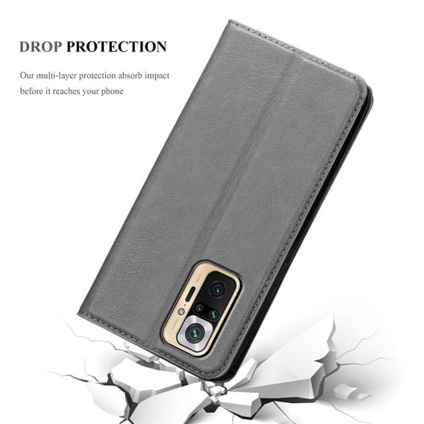 Xiaomi RedMi NOTE 10 4G / RedMi NOTE 11 4G Fodral Skal Plånboksfodral Case med magnetisk stängning, ståfunktion och kortficka