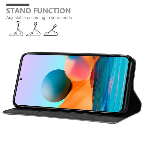 Xiaomi RedMi NOTE 10 4G / RedMi NOTE 11 4G Fodral Skal Plånboksfodral Case med magnetisk stängning, ståfunktion och kortficka