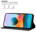 Miniatyrbild 2 av 8: Xiaomi RedMi NOTE 10 4G / RedMi NOTE 11 4G Fodral Skal Plånboksfodral Case med magnetisk stängning, ståfunktion och kortficka