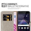 Miniatyrbilde 5 av 6: Deksel til Huawei P8 LITE 2017 / P9 LITE 2017 Lommebokdeksel med magnetisk lukking, stativfunksjon og kortlomme