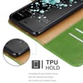 Miniatyrbild 3 av 5: HTC U PLAY Plånboksfodral Skal Mobilskyddmed magnetisk stängning, ståfunktion och kortficka