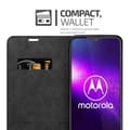 Miniatyrbild 4 av 8: Motorola MOTO G8 PLUS Fodral Skal Plånboksfodral Case med magnetisk stängning, ståfunktion och kortficka