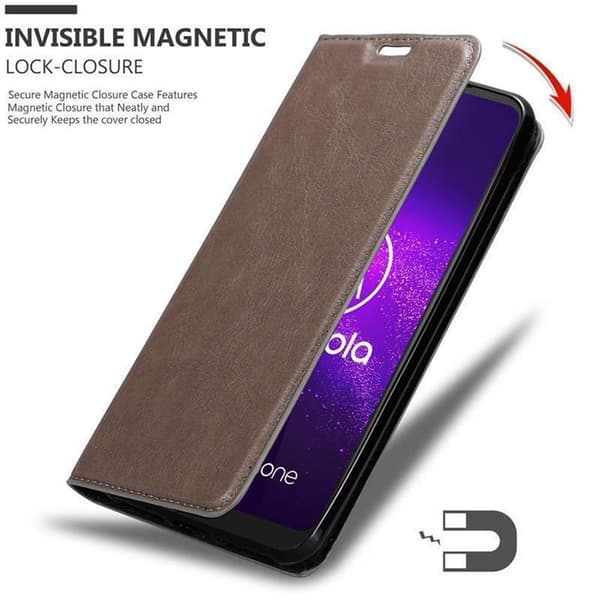Motorola MOTO G8 PLUS Fodral Skal Plånboksfodral Case med magnetisk stängning, ståfunktion och kortficka