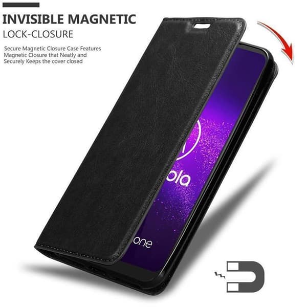 Motorola MOTO G8 PLUS Fodral Skal Plånboksfodral Case med magnetisk stängning, ståfunktion och kortficka
