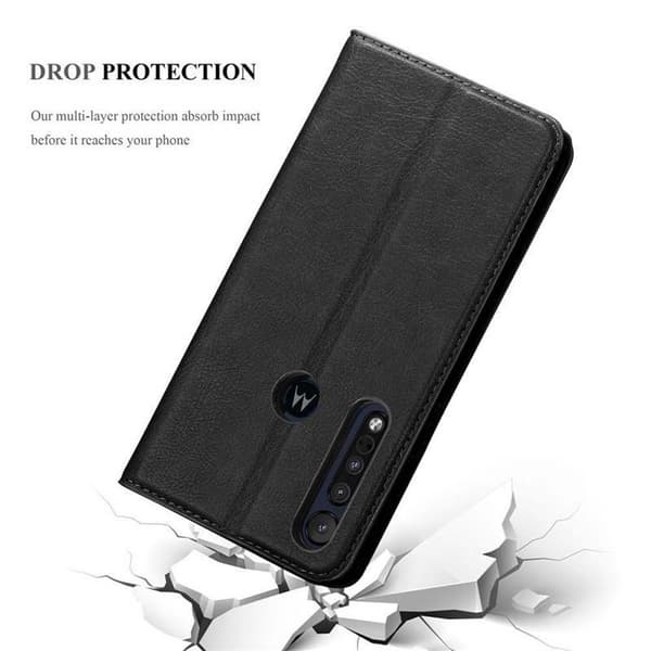 Motorola MOTO G8 PLUS Fodral Skal Plånboksfodral Case med magnetisk stängning, ståfunktion och kortficka