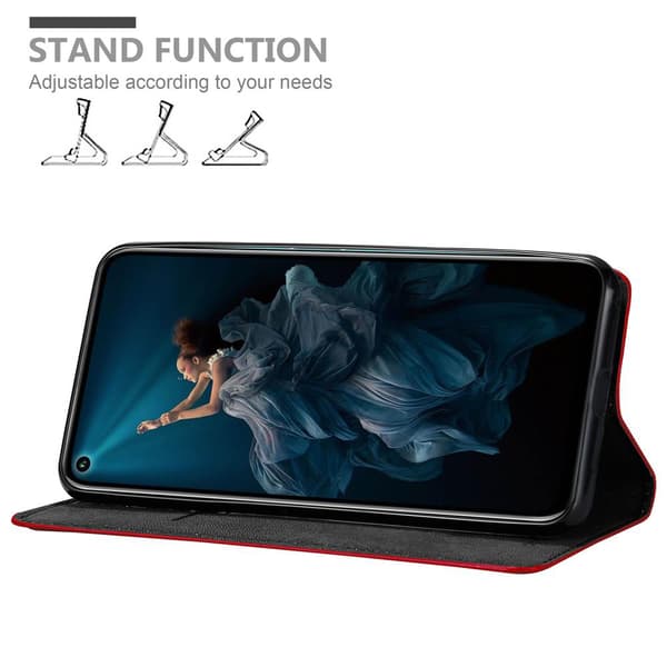 Honor 20 PRO Fodral Skal Plånboksfodral Case med magnetisk stängning, ståfunktion och kortficka