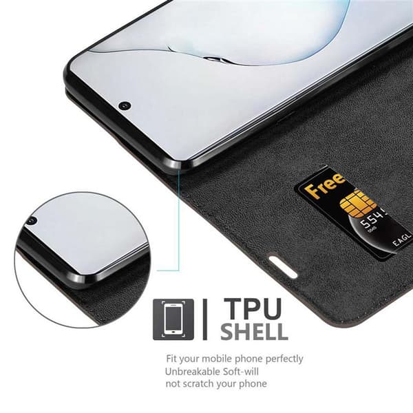 Samsung Galaxy NOTE 10 Fodral Skal Plånboksfodral Case med magnetisk stängning, ståfunktion och kortficka