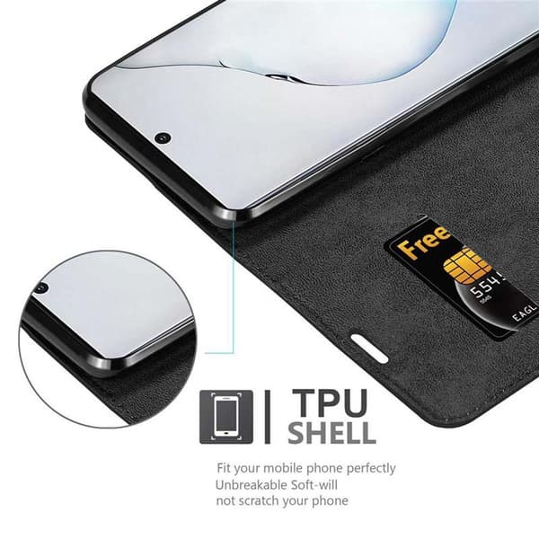 Samsung Galaxy NOTE 10 Fodral Skal Plånboksfodral Case med magnetisk stängning, ståfunktion och kortficka
