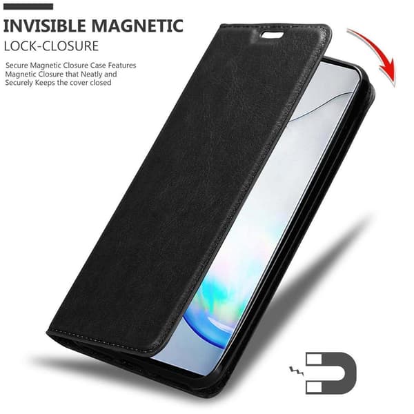 Samsung Galaxy NOTE 10 Suojakotelo Suojakuori Lompakkokotelo Matkapuhelinkotelo jossa magneettisuljenta, jalusta-toiminto ja korttitasku