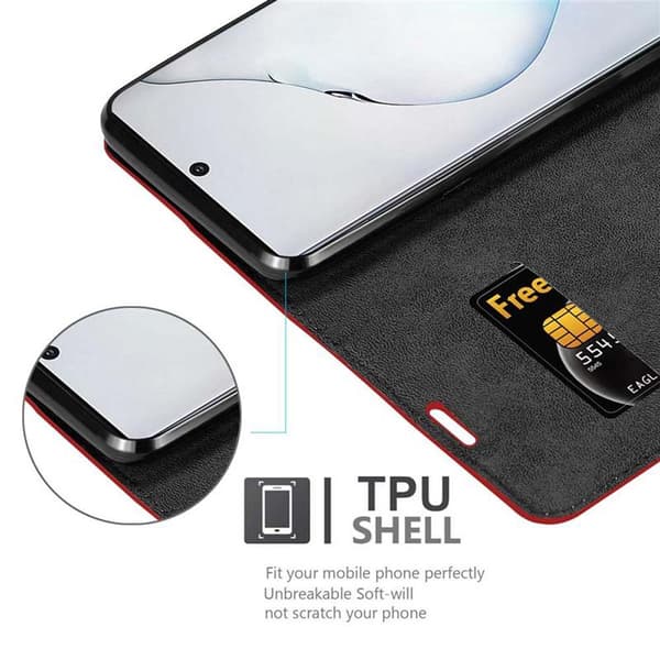 Samsung Galaxy NOTE 10 Fodral Skal Plånboksfodral Case med magnetisk stängning, ståfunktion och kortficka