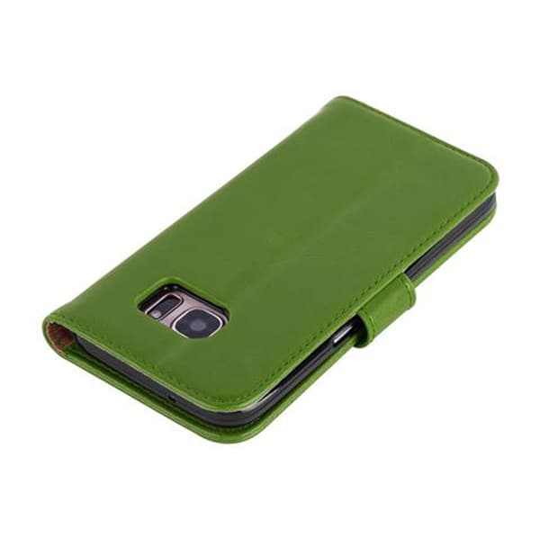 Deksel til Samsung Galaxy S7 Lommebokdeksel med magnetisk lukking, stativfunksjon og kortlomme