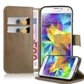 Pikkukuva 1 / 8: Samsung Galaxy S5 / S5 NEO Suojakotelo Suojakuori Lompakkokotelo Matkapuhelinkotelo jossa magneettisuljenta, jalusta-toiminto ja korttitasku