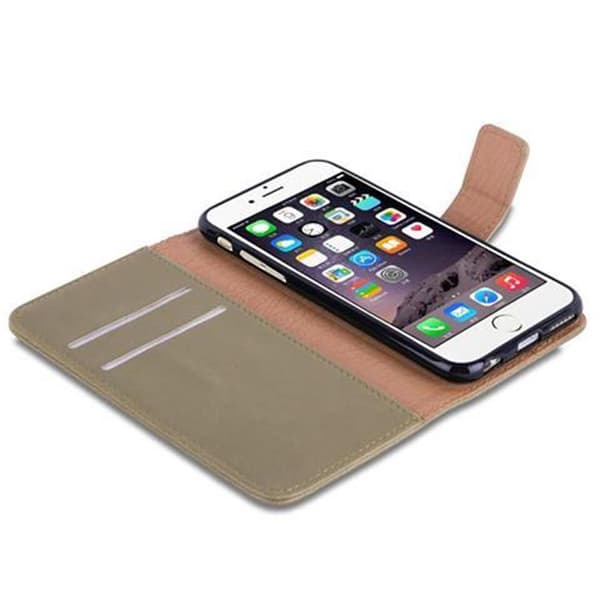 iPhone 6 / 6S Plånboksfodral Skal Mobilskyddmed magnetisk stängning, ståfunktion och kortficka