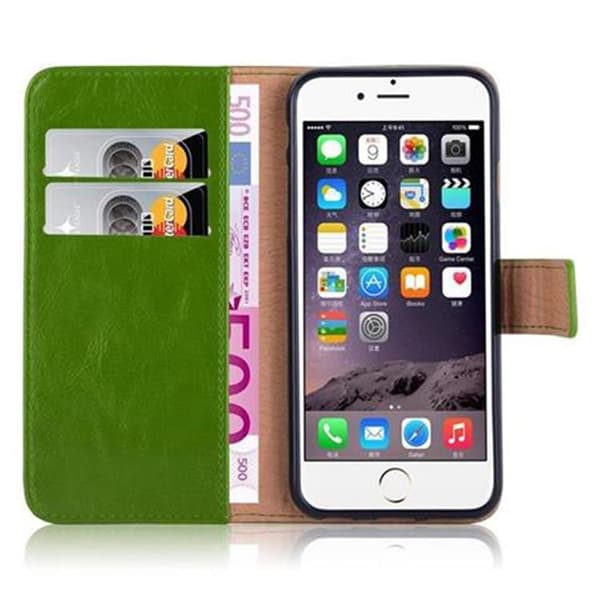 iPhone 6 / 6S Plånboksfodral Skal Mobilskyddmed magnetisk stängning, ståfunktion och kortficka