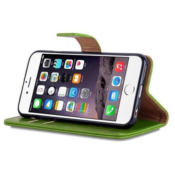iPhone 6 / 6S Plånboksfodral Skal Mobilskyddmed magnetisk stängning, ståfunktion och kortficka