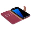 Pikkukuva 7 / 8: Samsung Galaxy S7 EDGE Suojakotelo Suojakuori Lompakkokotelo Matkapuhelinkotelo jossa magneettisuljenta, jalusta-toiminto ja korttitasku