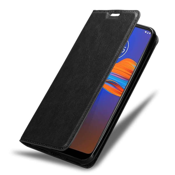 Motorola MOTO E6 PLUS Fodral Skal Plånboksfodral Case med magnetisk stängning, ståfunktion och kortficka