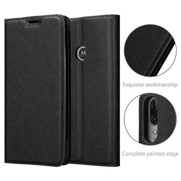 Motorola MOTO E6 PLUS Suojakotelo Suojakuori Lompakkokotelo Matkapuhelinkotelo jossa magneettisuljenta, jalusta-toiminto ja korttitasku