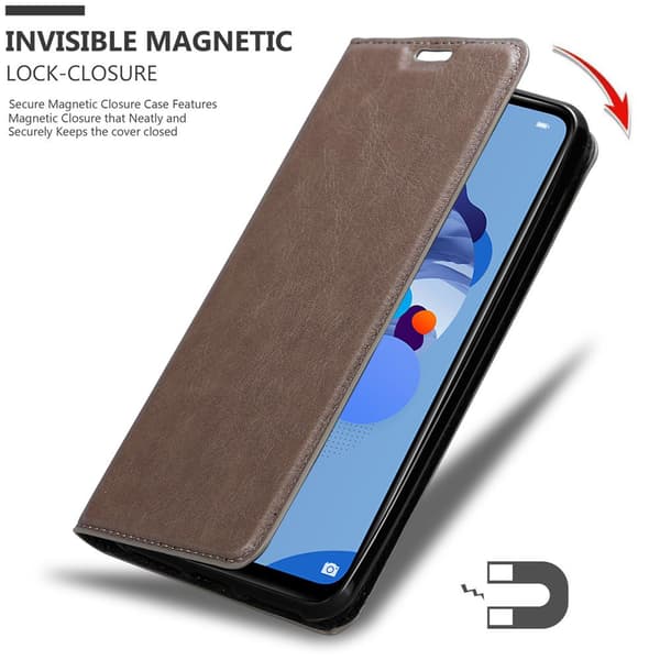 Huawei MATE 30 LITE Suojakotelo Suojakuori Lompakkokotelo Matkapuhelinkotelo jossa magneettisuljenta, jalusta-toiminto ja korttitasku