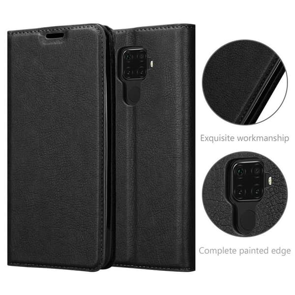 Huawei MATE 30 LITE Suojakotelo Suojakuori Lompakkokotelo Matkapuhelinkotelo jossa magneettisuljenta, jalusta-toiminto ja korttitasku