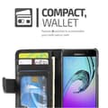 Miniatyrbilde 3 av 8: Lommebokdeksel til Samsung Galaxy A3 2016 Deksel med magnetisk lukking og 3 kortplasser